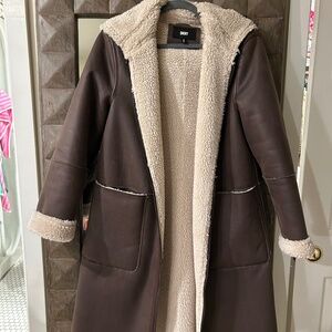 Faux fur Sherpa lined Jacket